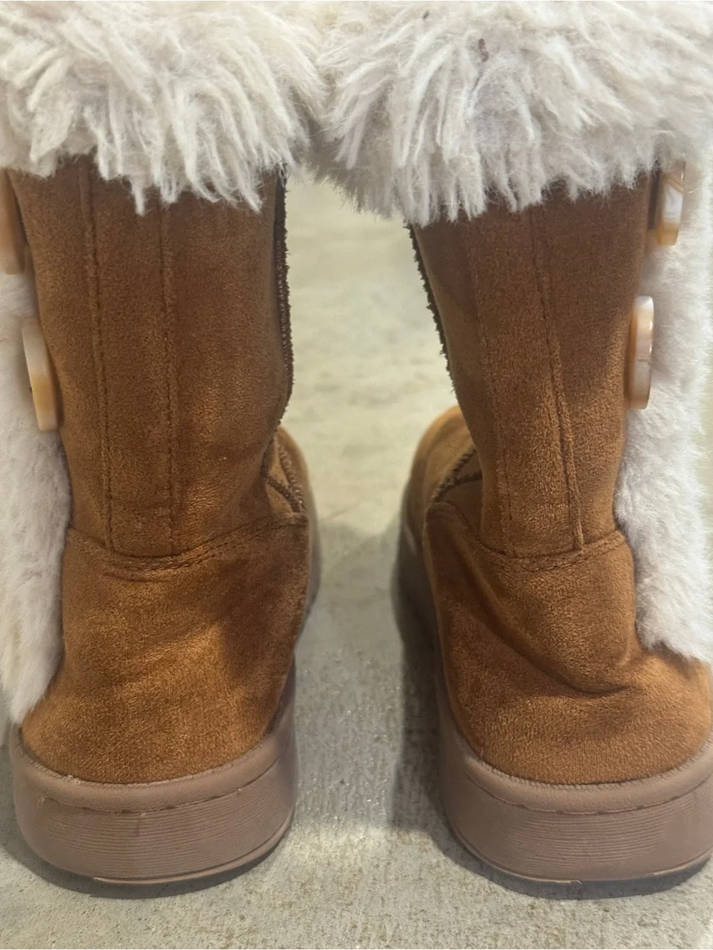 Cozy Faux-Fur Lined Winter Boot - Chestnut